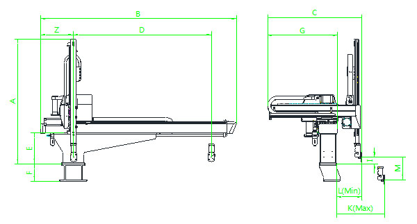 LK Series - Large Full Servo Robot Arm